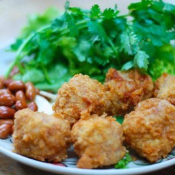 แหนมทอด