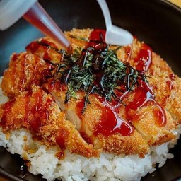 ข้าวหน้าไก่ทอด