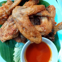 ปีกไก่ทอดเกลือ