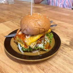 ชีสเบอร์เกอร์เนื้อ Remlay🍔