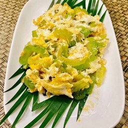 มะระ ผัดไข่