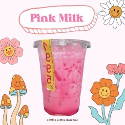 Pink milk