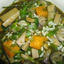 แกงหน่อไม้+ไข่มดแดง