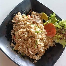 ข้าวผัดหมูพริกสด