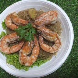 กุ้งอบวุ้นเส้น