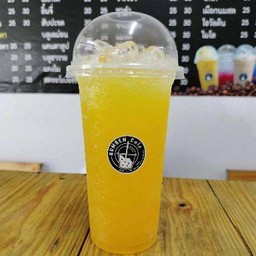น้ำส้มโซดา(เย็น)