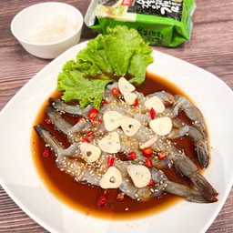 กุ้งดองซอสเกาหลี