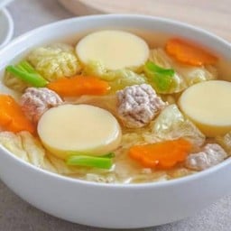 ต้มจืดเต้าหู้หมูสับ