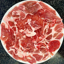 หมูสไลด์ จานใหญ่