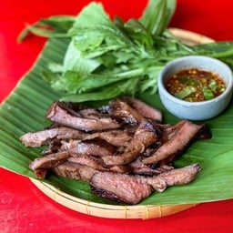 ลิ้นวัวย่างอีสานวากิว