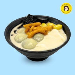 เต้าฮวยเฉาก๊วยแปะก๊วยบัวลอยนมสดเย็น