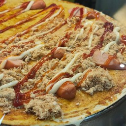 พริกเผา หมูหยอง ไส้กรอก