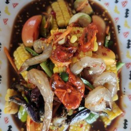 ส้มตำ ปากปลาแดก