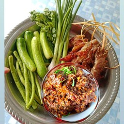 ชุดหมู ปลาร้า(แจ้วบอง)