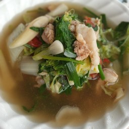 แกงอ่อมหมูใส่ผักกาดขาว