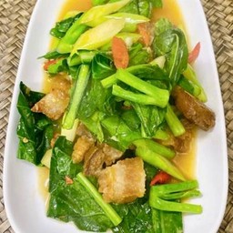 ผัดคะน้า(กับเนื้อสัตว์ต่างๆ)