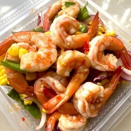 ยำกุ้งสุก