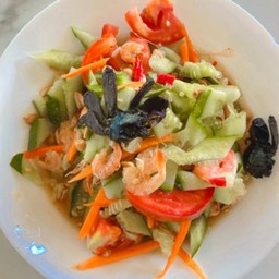 ตำแตงไทยปู