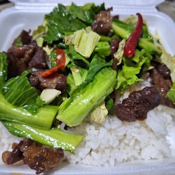 ข้าวแขนงหมูแดด