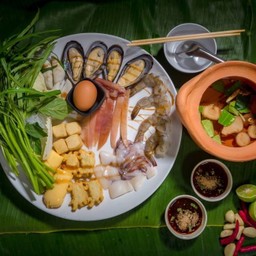 จิ้มจุ่มทะเล(รวมผัก)