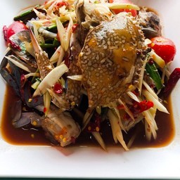 ตำทะเล ดิบ+สุก