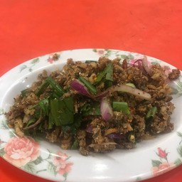 ก้อยคั่วหมู