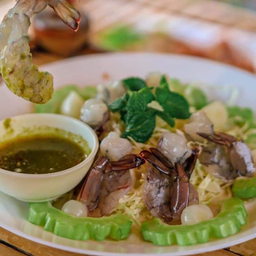 กุ้งแช่น้ำปลา