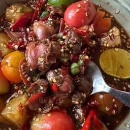 เกาเหลาหอยแครงสัปปะรดปลาร้า