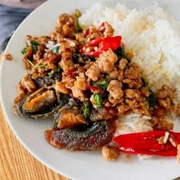 ป้ายุอาหารตามสั่ง บางรักษ์