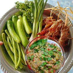 ชุดหมู ซุปมะเขือ
