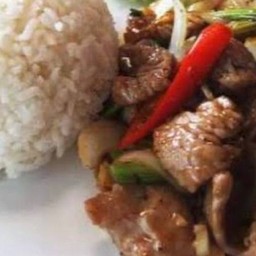 ข้าว-ผัดพริกไทยดำ