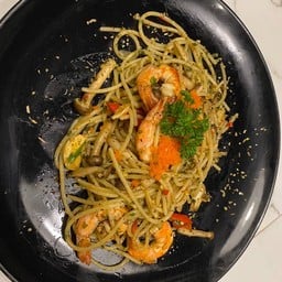 สปาเก็ตตี้พริกสดซีฟู้ด