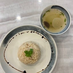 ข้าวมัน+น้ำซุป