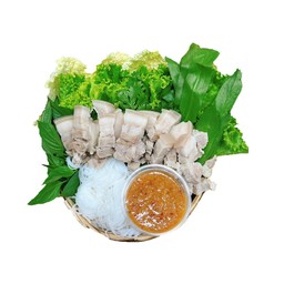[อร่อยซ่ากับโค้ก] เมี่ยงหมูสามชั้น M +  "โค้ก" ออริจินัล (ขวด)