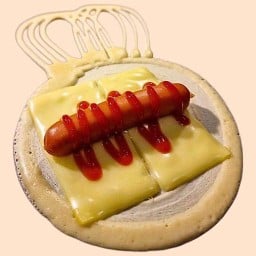 ⭐ไส้กรอก+ชีส