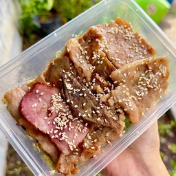 Grilled Pork Served 5 Boxes, Free 1 Box, Size S (Pork Only)