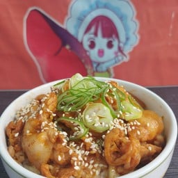 ข้าวหน้าแหนมทอดพารวย