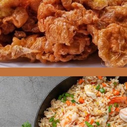 เจียวฟู-ข้าวผัด