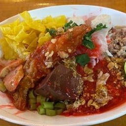 ก๋วยเตี๋ยวเย็นตาโฟแห้ง (พิเศษ)