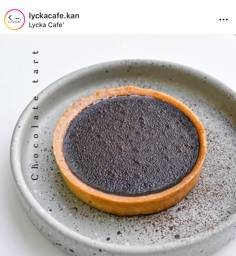 chocolate tartlet