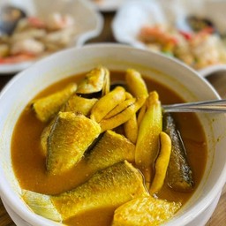 แกงเหลืองปลากระบอกไข่