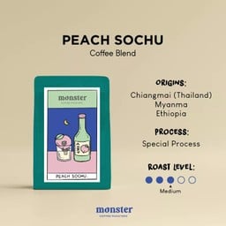 เมล็ดกาแฟ Peach Soju