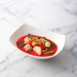 เย็นตาโฟ (เกาเหลา / เส้นใหญ่ / เส้นเล็ก / เส้นหมี่ / วุ้นเส้น)