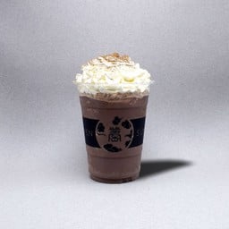 Dark Chocolate Houjicha Frappe