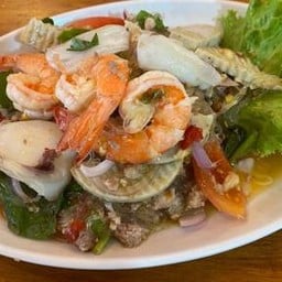 ยำวุ้นเส้นทะเล