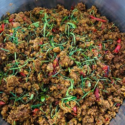 คั่วกลิ้งหมูสับ