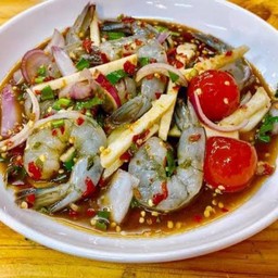 ยำกุ้งสด
