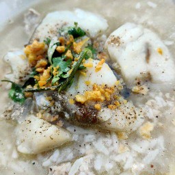 ข้าวต้มปลากะพง,ทะเล,รวม