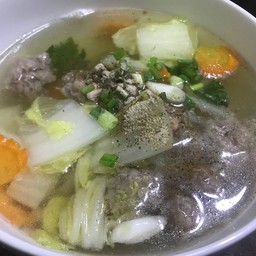 แกงจืดหมูสับ