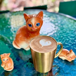 ลาเต้ร้อน